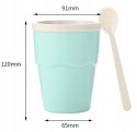 Kubek Toys4Boys Slushy Cup do robienia lodów zielony