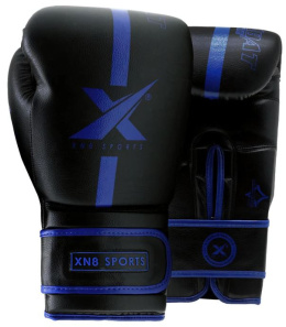 Rękawice Bokserskie Xn8 Sports Combat Cruze Series - Niebieskie, 8 OZ